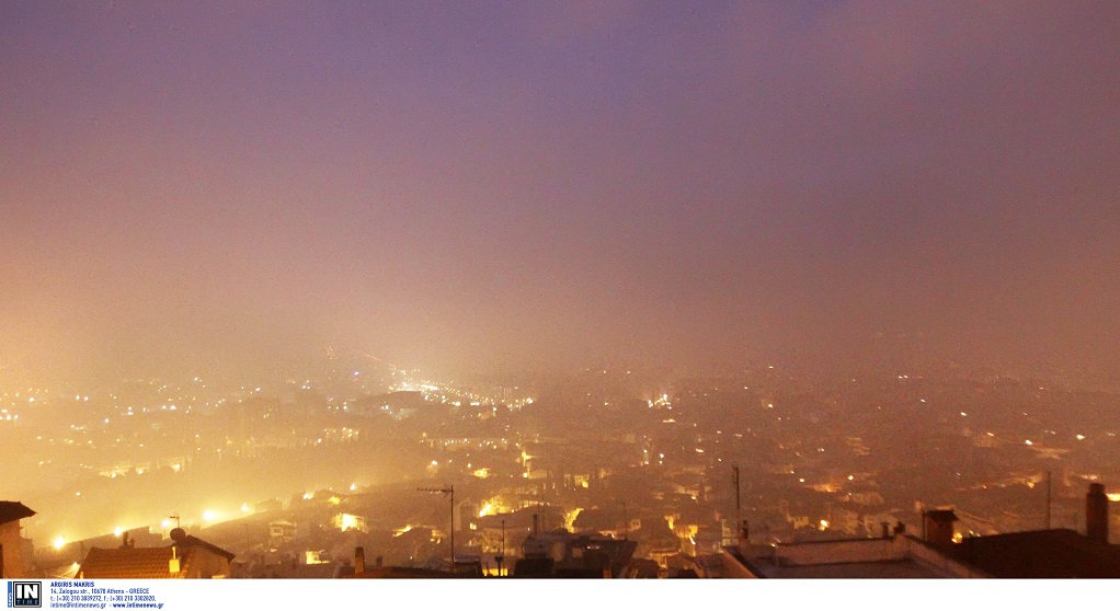 Στα ύψη η αιθαλομίχλη στη βόρεια Ελλάδα