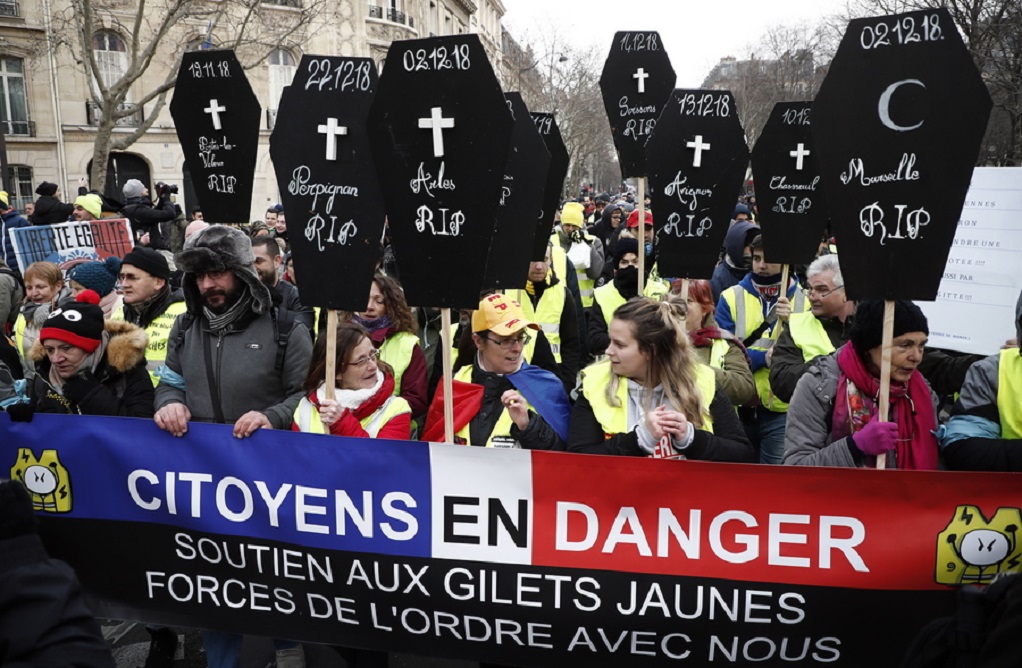 Πάνω απο 80.000 διαδηλωτές στη Γαλλία