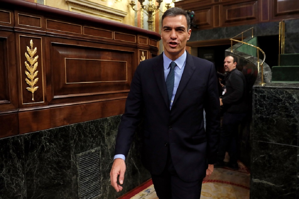 Ισπανία: Nέα πρόταση για τον σχηματισμό κυβέρνησης συνασπισμού θα υποβάλει ο Σάντσεθ