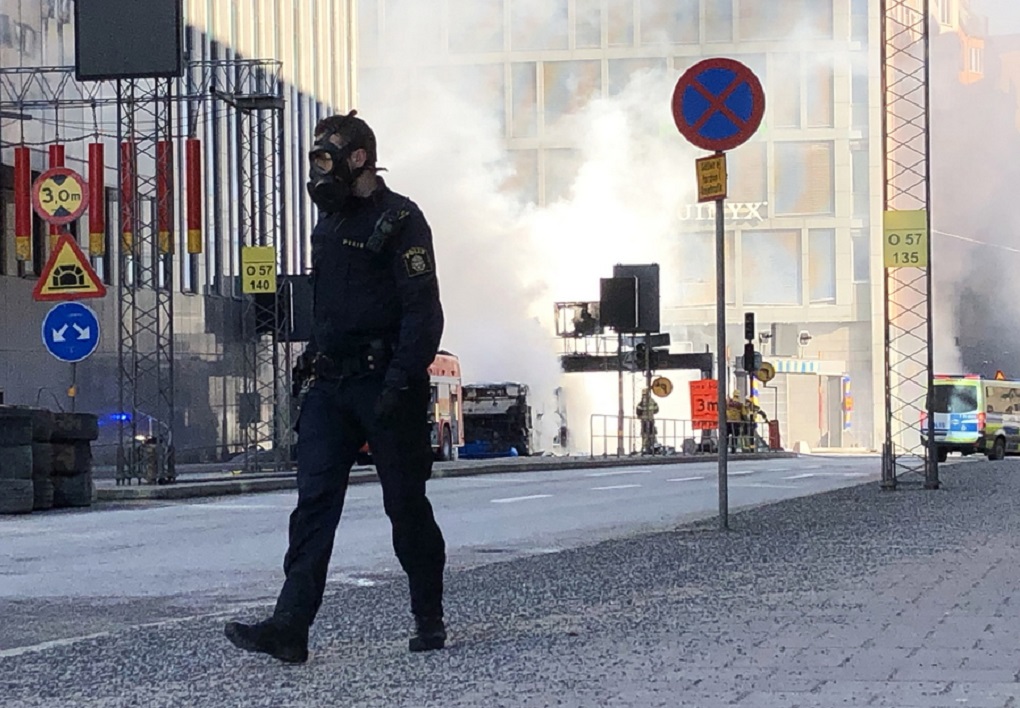 Έκρηξη στη Στοκχόλμη-Αρκετοί τραυματίες(ΦΩΤΟ)