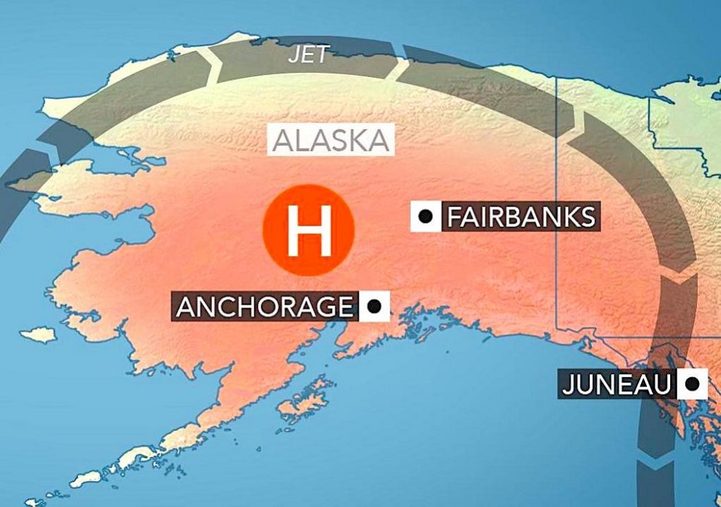 Ιστορικό ρεκόρ ζέστης στο Άνκορατζ της Αλάσκας: Πάνω από τους 32 βαθμούς Κελσίου ο υδράργυρος