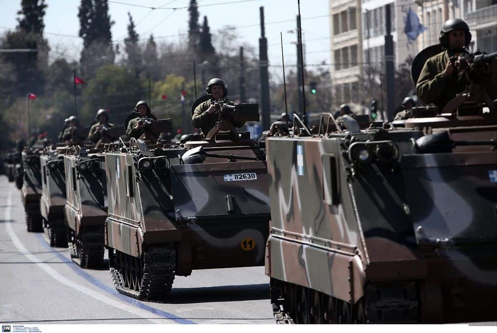 Την Πέμπτη η δοκιμαστική στρατιωτική παρέλαση στην Ε.Ο Θεσσαλονίκης-Μουδανιών