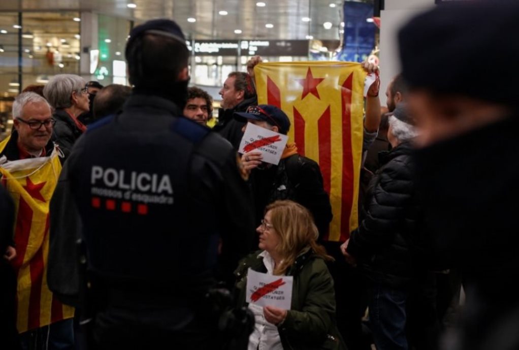 Βαρκελώνη – Διαδήλωση υπέρ της απόσχισης