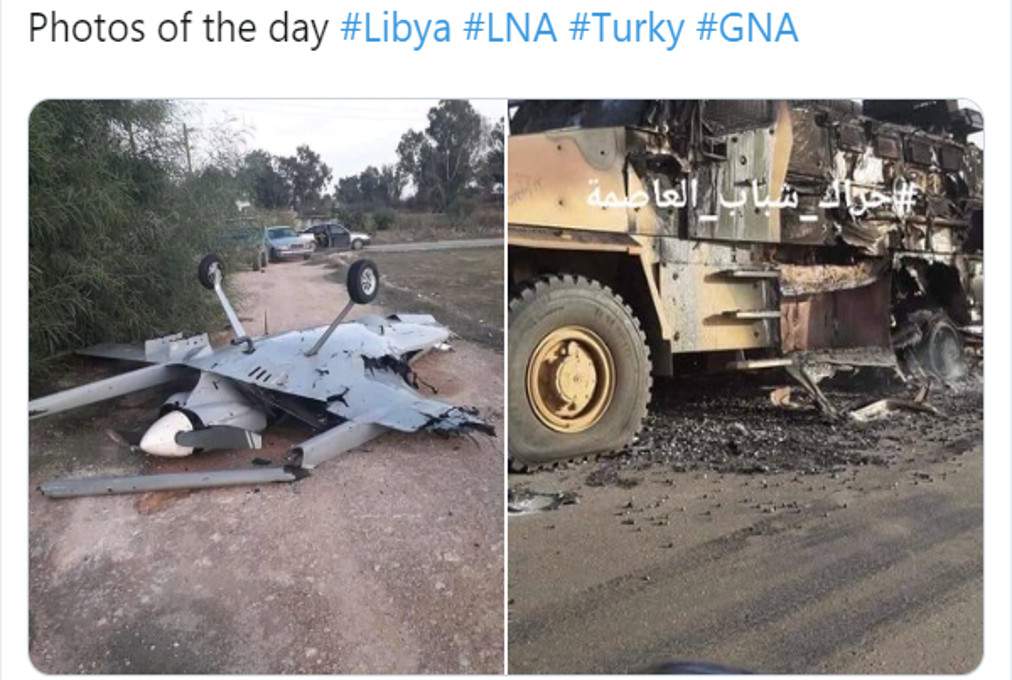 Λιβύη: Κατάρριψη τουρκικού drone