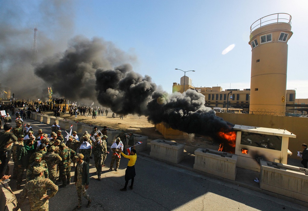 Ιράκ: Ρουκέτες κοντά στην πρεσβεία των ΗΠΑ