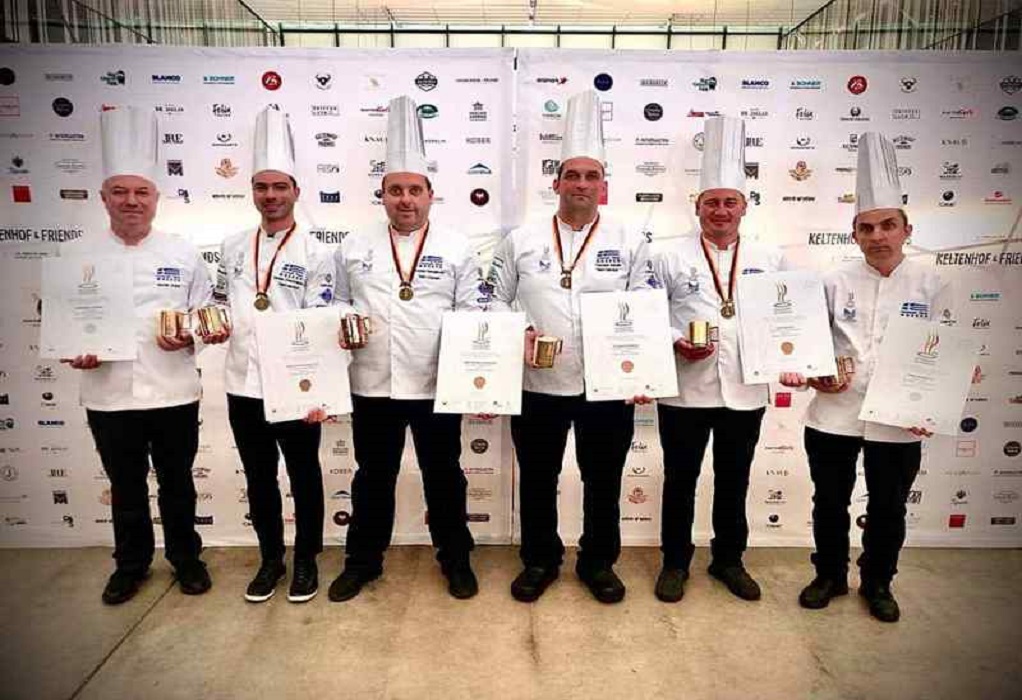 “Χάλκινη” η ελληνική ομάδα στους Ολυμπιακούς Αγώνες Μαγειρικής