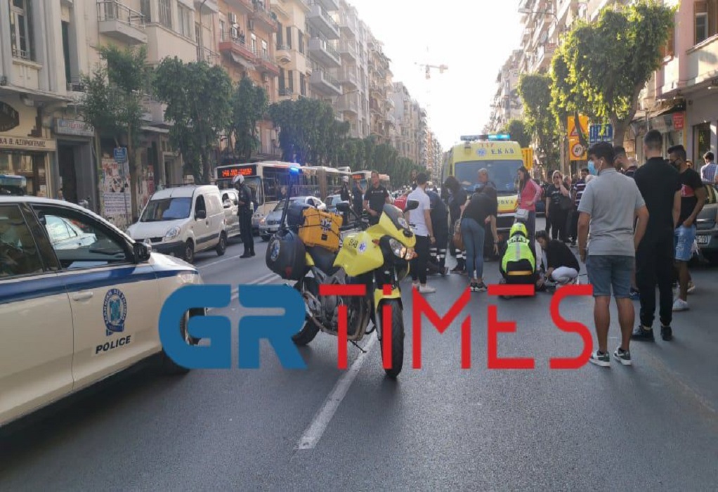 Σοβαρό τροχαίο στη Θεσσαλονίκη (ΦΩΤΟ-VIDEO)