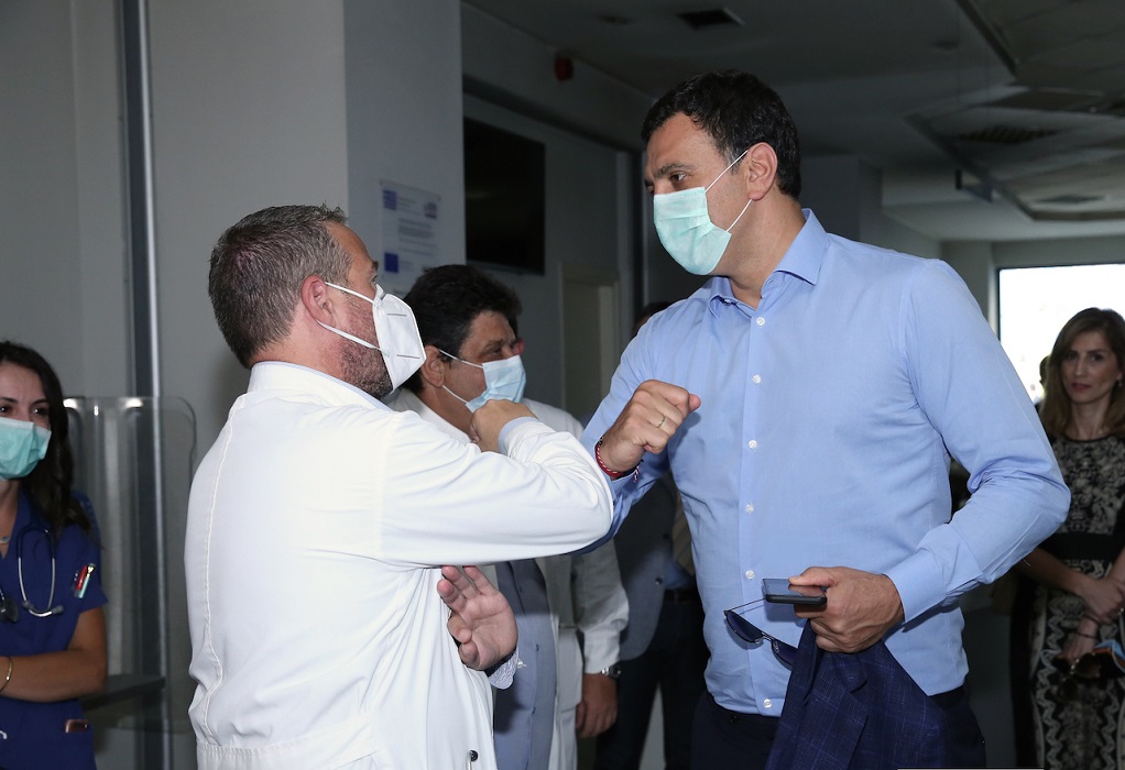 Κικίλιας: Ενίσχυση του νοσοκομείου της Κέρκυρας για περιστατικά COVID-19