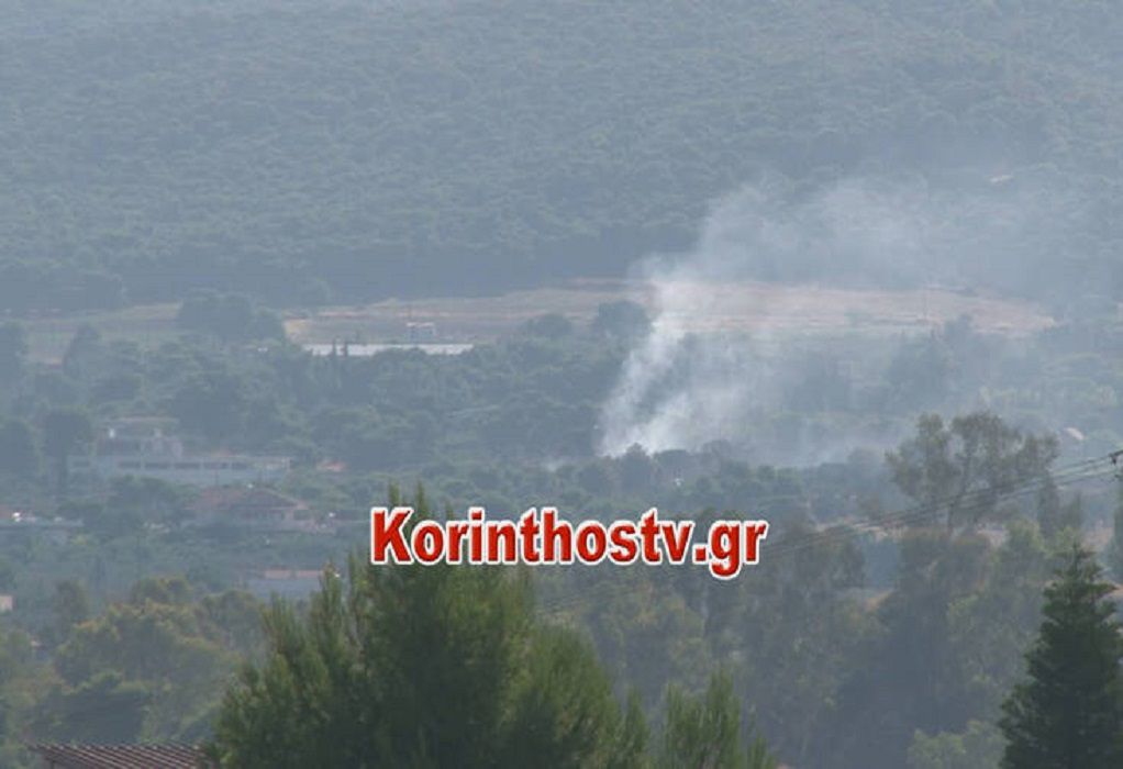 Οι πρώτες εικόνες από τη φωτιά στο Λουτράκι (ΦΩΤΟ-VIDEO)