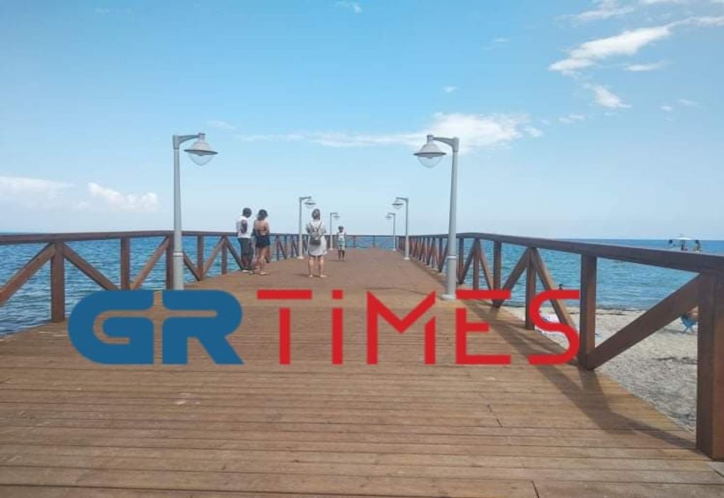 Τουρισμός: Χωρίς κόσμο η Παραλία Κατερίνης (ΦΩΤΟ+VIDEO)