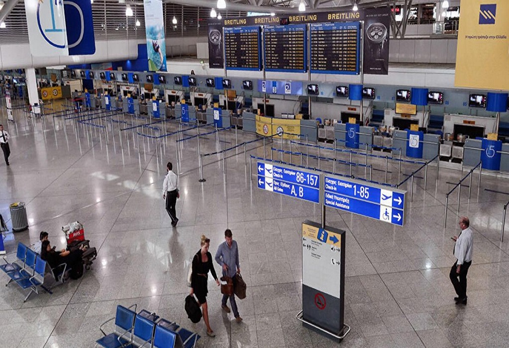 Μειώθηκε 68% η κίνηση στα ελληνικά αεροδρόμια