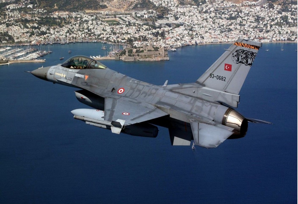 Mπαράζ παραβιάσεων τουρκικών F-16 στο Αιγαίο με δύο εμπλοκές
