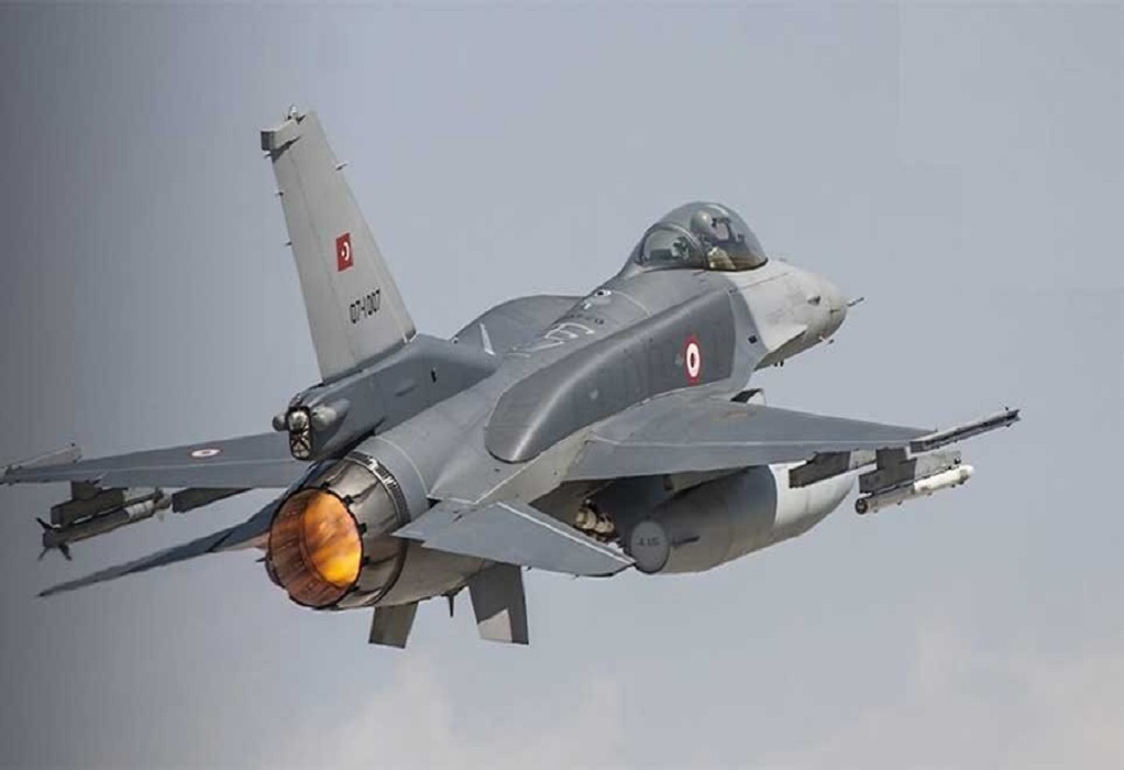 Πτήση ζεύγους τουρκικών F-16 πάνω από το Φαρμακονήσι και τους Λειψούς