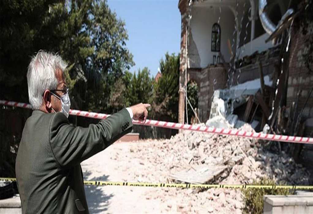 Τουρκία: Αφέθηκε στην τύχη της και κατέρρευσε η εκκλησία του Αγίου Γεωργίου στην Προύσα
