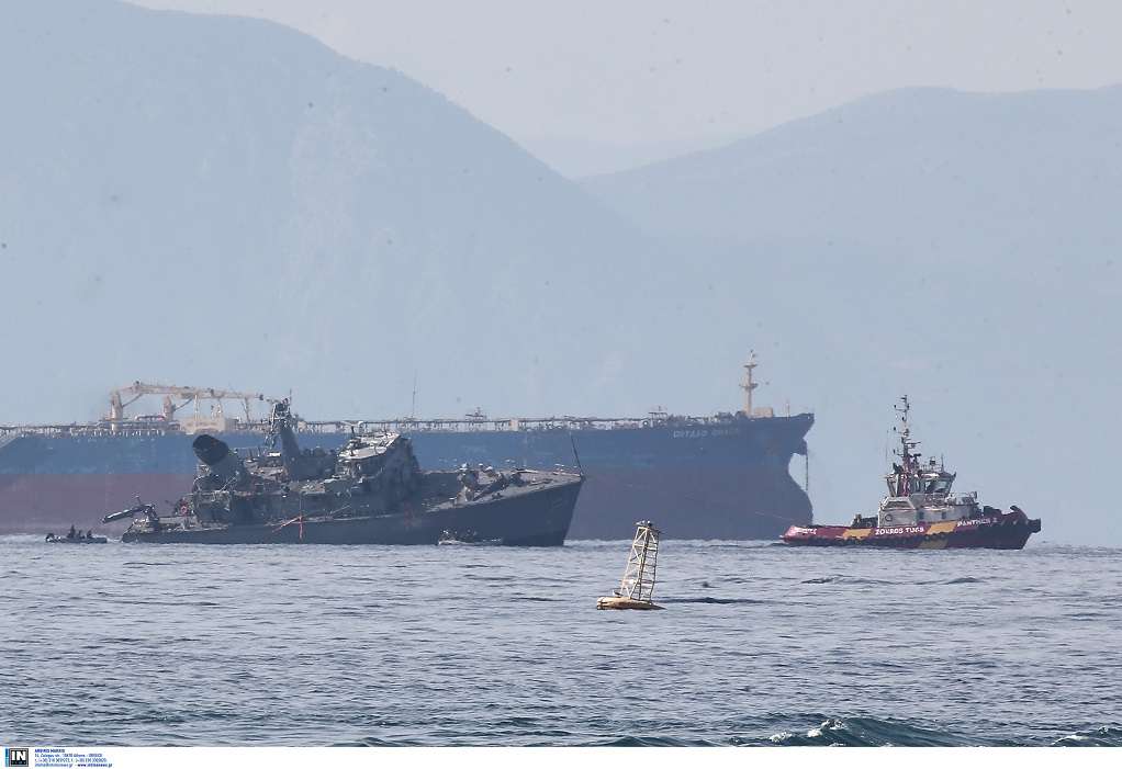 Σύγκρουση πλοίων: Συνελήφθη ο καπετάνιος του εμπορικού πλοίου
