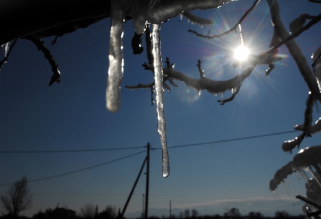 Στους -5 βαθμούς Κελσίου η θερμοκρασία σε περιοχές της Μακεδονίας τις πρωινές ώρες