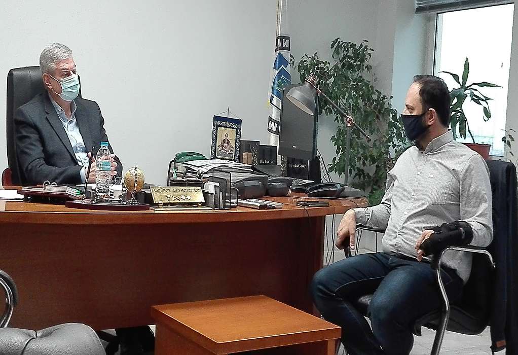 Επίσκεψη Γ. Δαρδαμανέλη στην Γενική Αστυνομική Διεύθυνση Θεσσαλονίκης