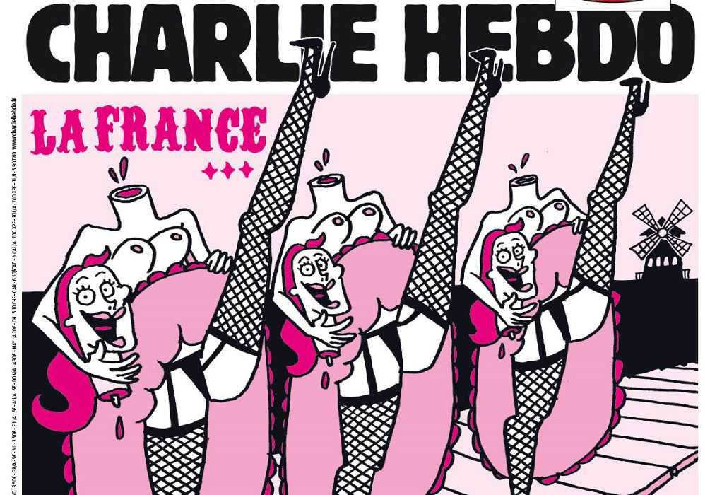 Charlie Hebdo: Συμβολικό πρωτοσέλιδο με αποκεφαλισμένες χορεύτριες