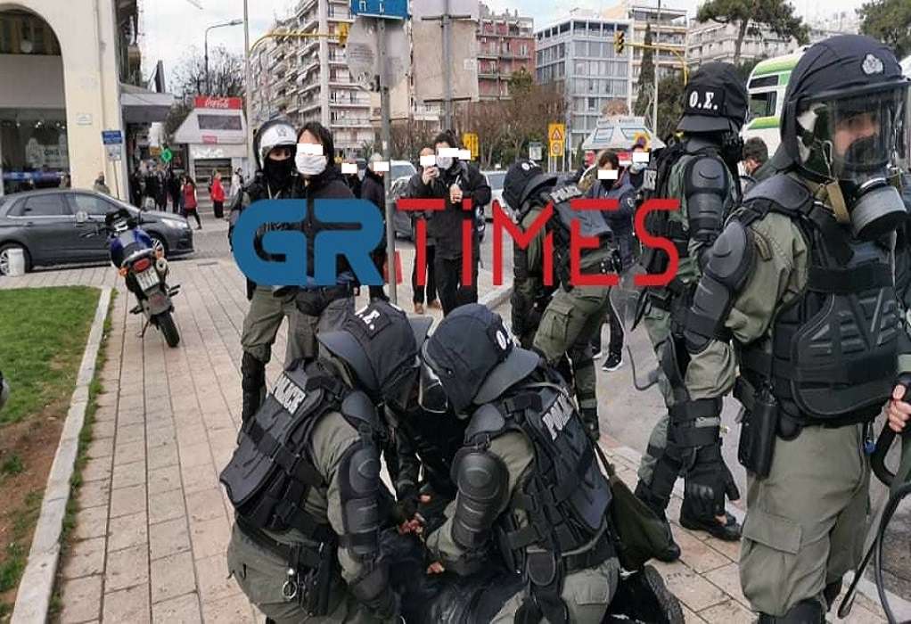 Θεσσαλονίκη: Ελεύθεροι με εισαγγελική εντολή οι τρεις διαδηλωτές