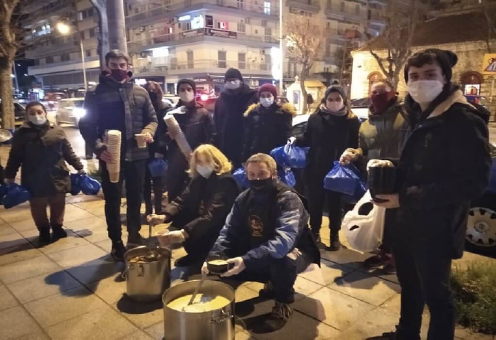 Θεσσαλονίκη: Αρωγός παντός καιρού η Εθελοντική Διακονία Αστέγων