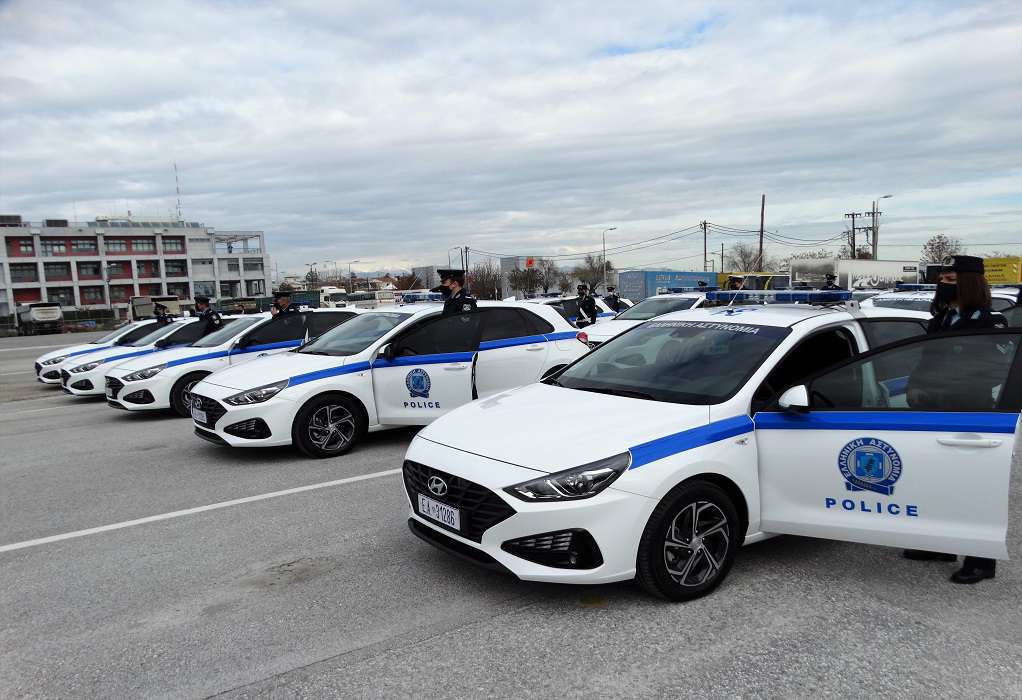 Ενισχύθηκε με 68 νέα αυτοκίνητα ο στόλος των αστυνομικών υπηρεσιών της Περ. Θεσσαλίας