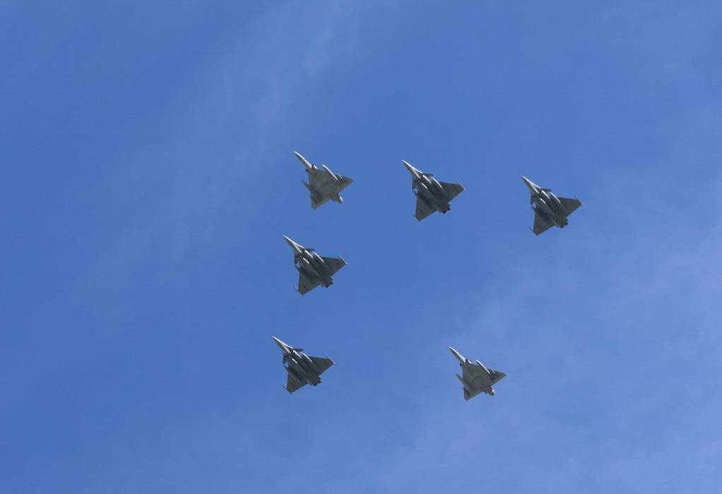 Τανάγρα: Άσκηση «Σκύρος 2021» 4 Rafale της γαλλικής Πολεμικής Αεροπορίας