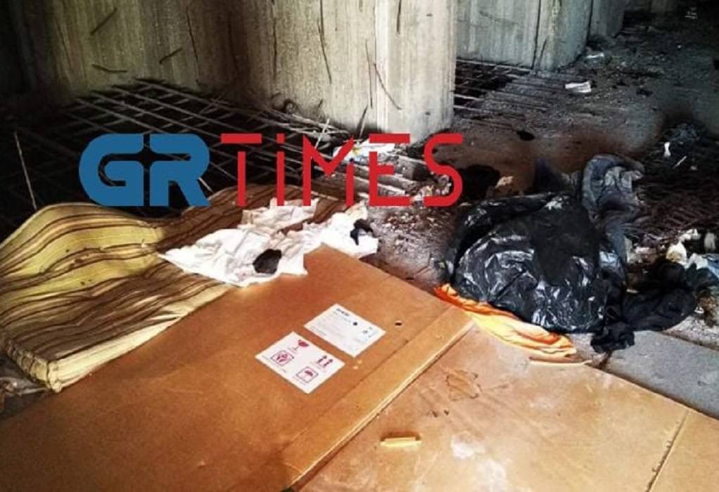 Νεκρός άστεγος σε κτήριο του ΑΠΘ (ΦΩΤΟ-VIDEO)
