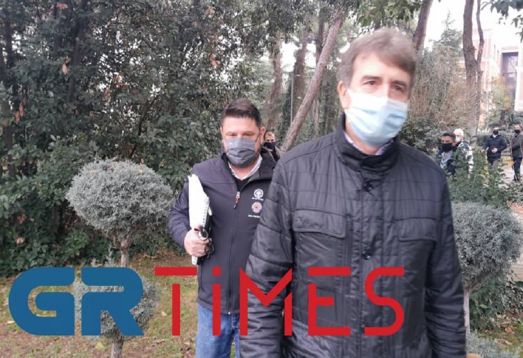 Θεσσαλονίκη: Δηλώσεις Χαρδαλιά-Χρυσοχοΐδη-Tζιτζικώστα μετά την έκτακτη σύσκεψη (VIDEO)