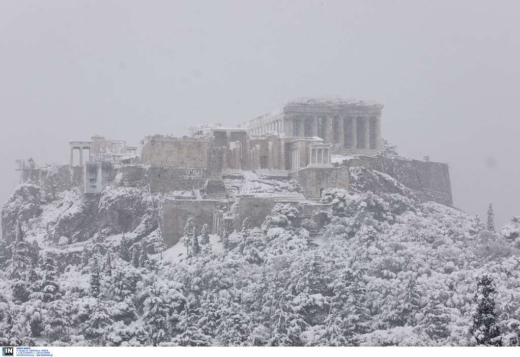«Ελπίς»: Πόσο θα χιονίσει στο κέντρο της Αθήνας και στις περιοχές της Αττικής (ΦΩΤΟ)