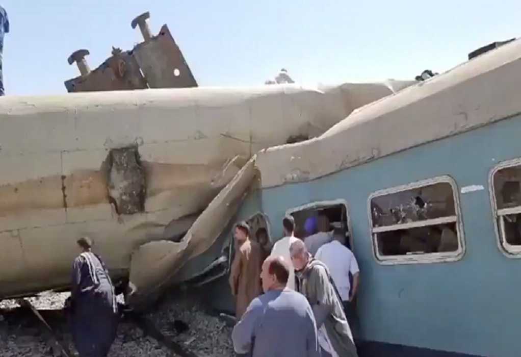 Σύγκρουση τρένων στην Αίγυπτο: Τουλάχιστον 32 νεκροί και 108 τραυματίες
