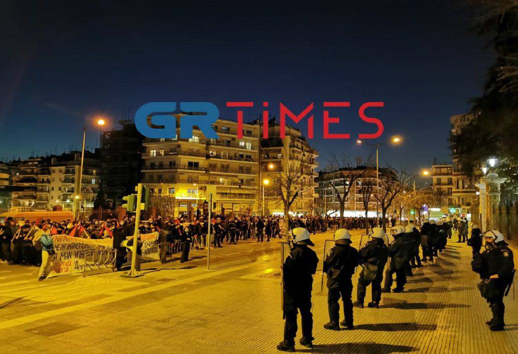 Θεσσαλονίκη: Νέα συγκέντρωση και πορεία για τον Δ. Κουφοντίνα (ΦΩΤΟ-VIDEO)