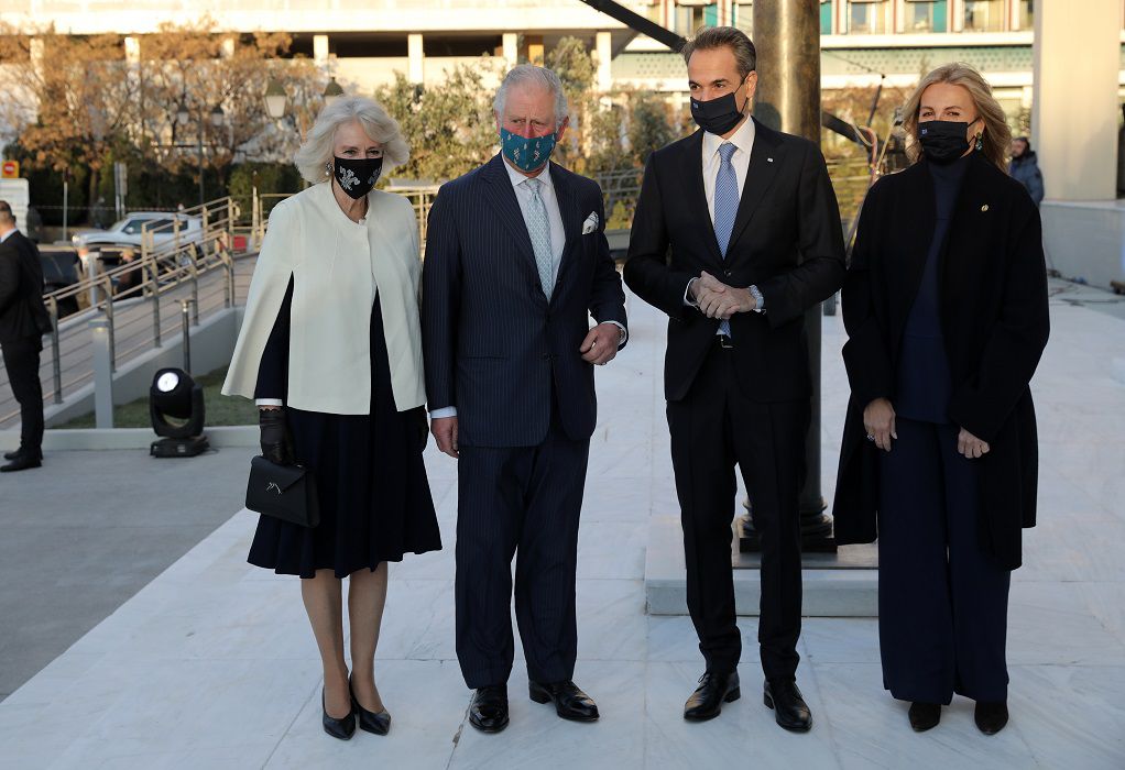 LIVE: Η επίσκεψη του Πρίγκιπα Καρόλου στην Εθνική Πινακοθήκη