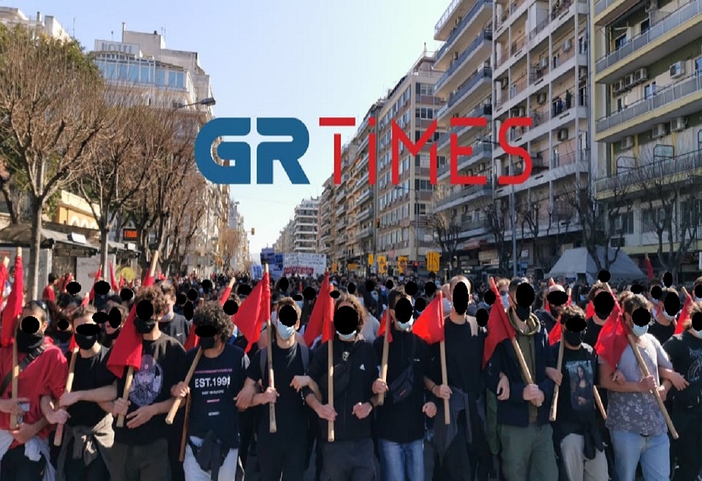 Θεσσαλονίκη: Πορεία φοιτητών για το νομοσχέδιο του Υπ. Παιδείας (ΦΩΤΟ+VIDEO)