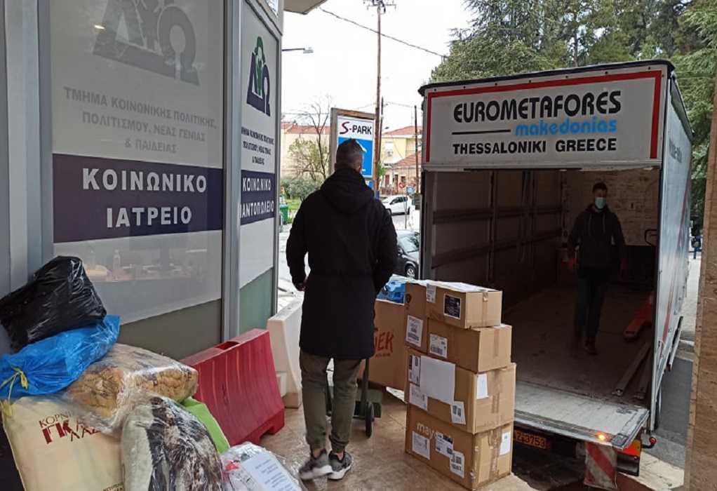 Δ. Ωραιοκάστρου: Αποστολή ανθρωπιστικής βοήθειας στους σεισμοπαθείς της Θεσσαλίας