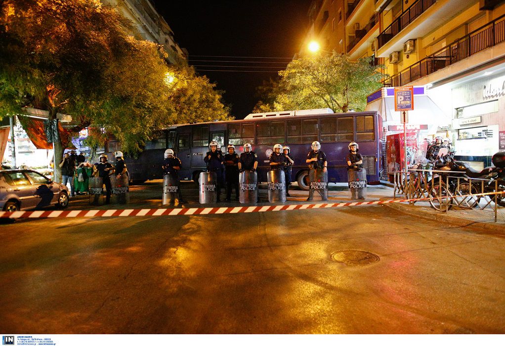 Ένταση με την αστυνομία στην μοτοπορεία των οπαδών του ΠΑΟΚ