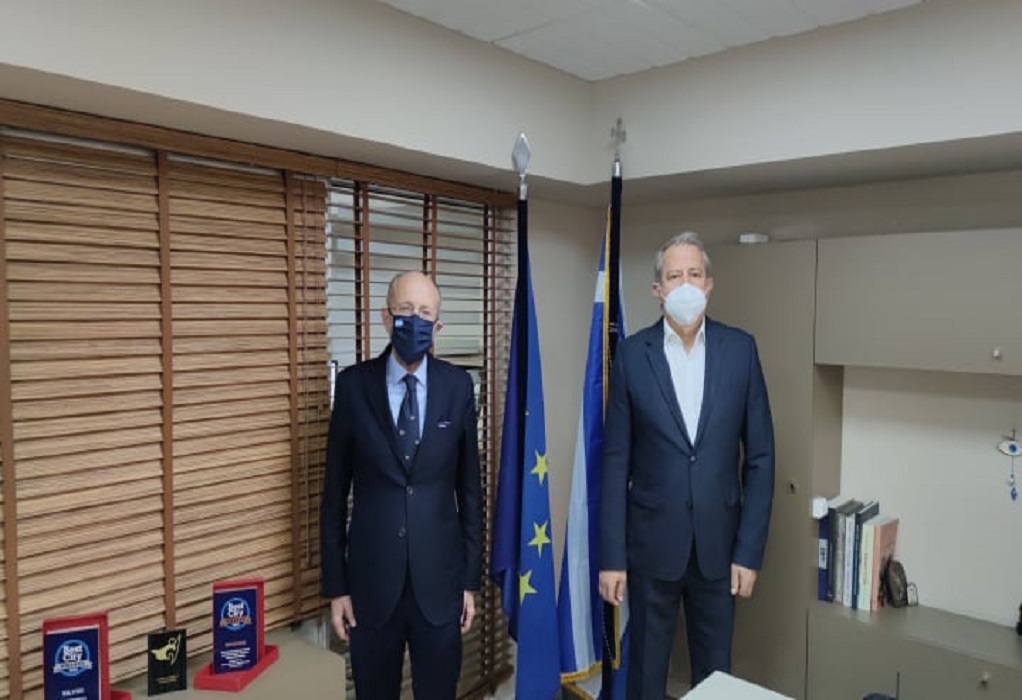 Επίσκεψη Δ. Βαρτζόπουλου στα γραφεία του ΦοΔΣΑ Κεντρικής Μακεδονίας