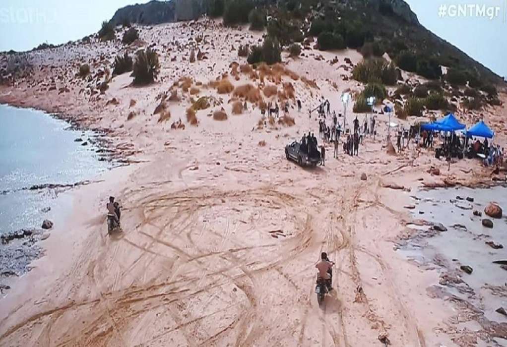 GNTM: «Καμπάνα» 3.000 ευρώ για γυρίσματα σε προστατευόμενες παραλίες στην Ελαφόνησο