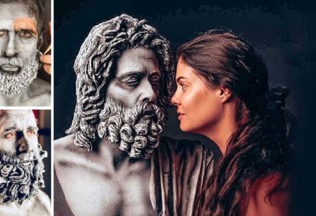 Παγκόσμια Ημέρα Πολιτισμού: Διάσημοι Έλληνες ηθοποιοί μεταμορφώνονται σε αγάλματα