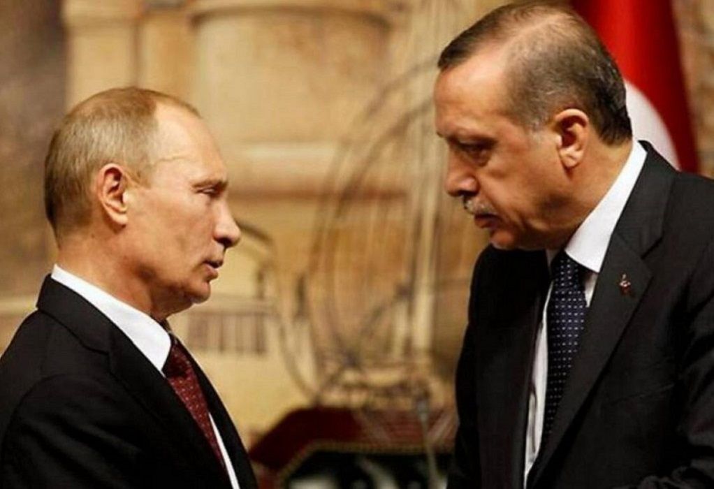 Τηλεφωνική επικοινωνία Ερντογάν- Πούτιν για εξαγωγές σιτηρών από τη Μαύρη Θάλασσα