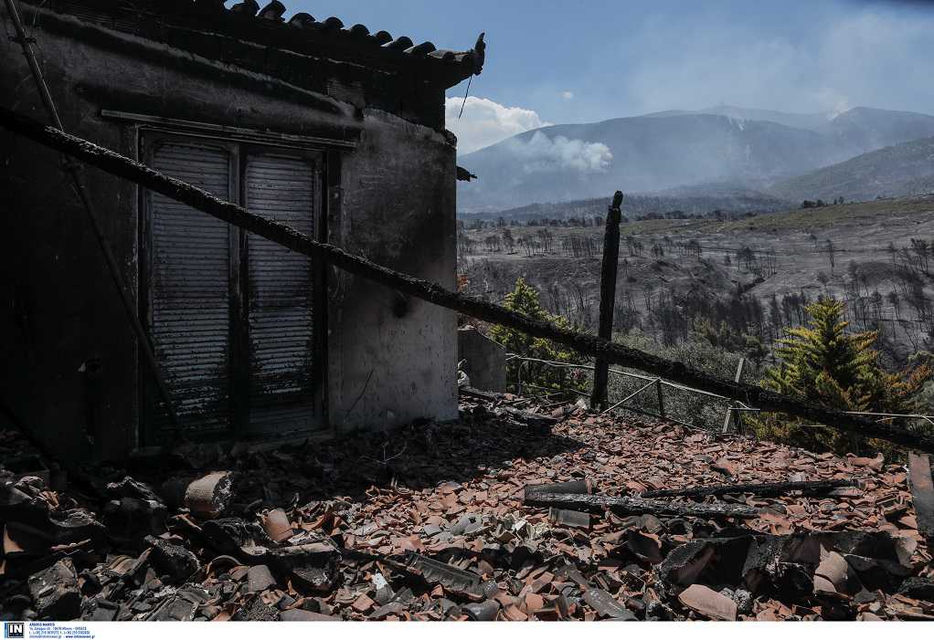 Πυρκαγιά στα Γεράνεια Όρη: Έξι παρεμβάσεις στήριξης των πυροπλήκτων