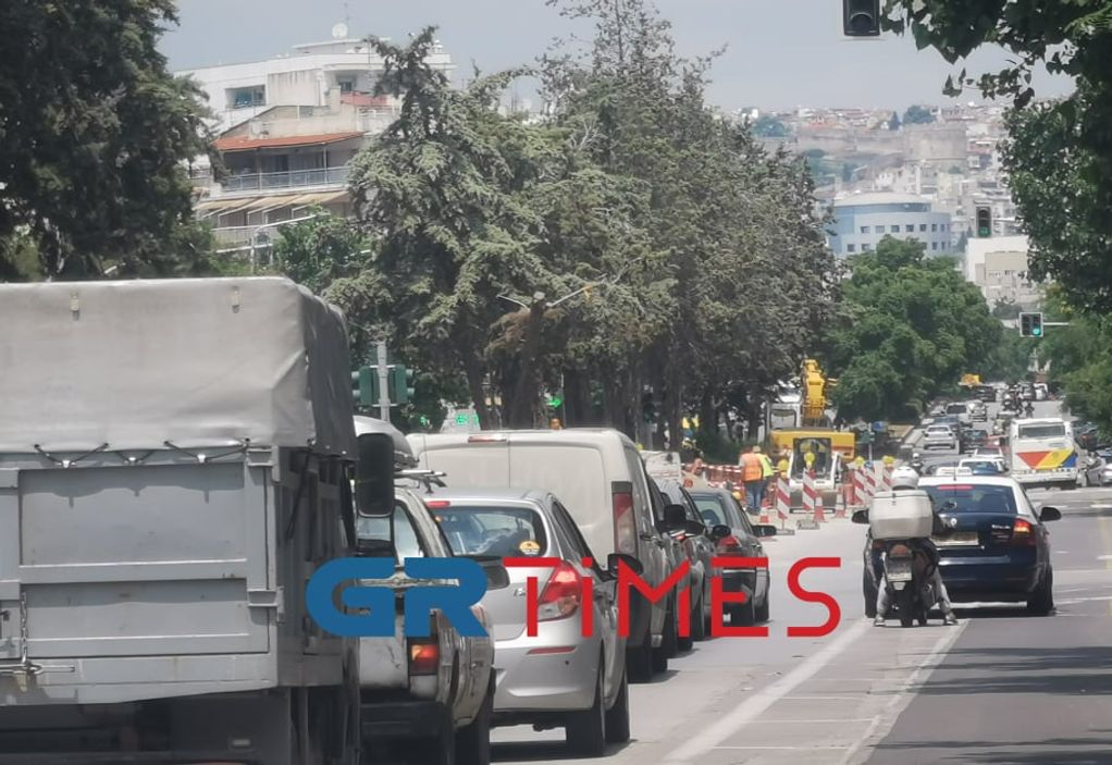 “Εργοτάξιο” η Θεσσαλονίκη – Υπομονή για τους οδηγούς (ΦΩΤΟ-VIDEO)