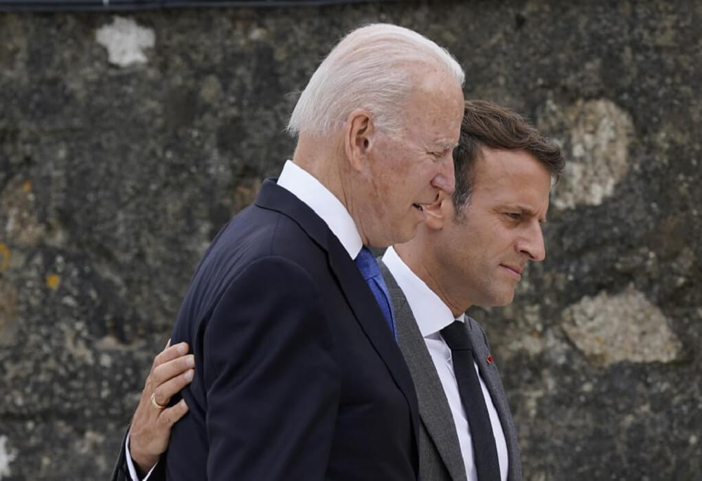 Γαλλία-ΗΠΑ: Συνάντηση Μακρόν με τον Μπάιντεν στη G20