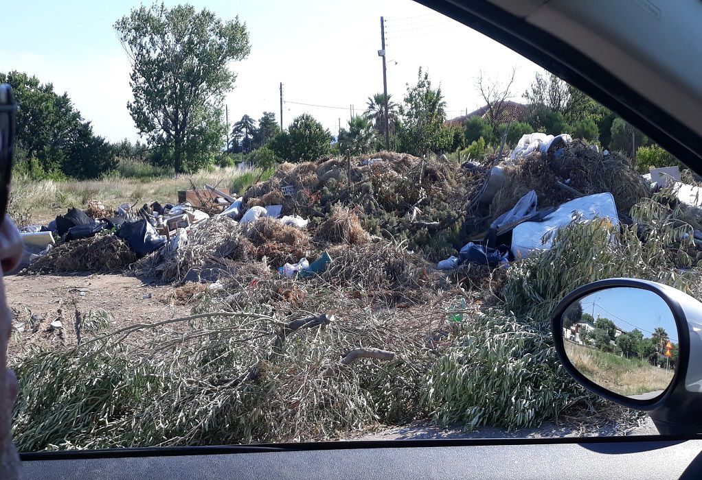 Δήμος Ν. Προποντίδας: Απαγορεύεται η άναρχη εναπόθεση ογκωδών απορριμμάτων (ΦΩΤΟ)
