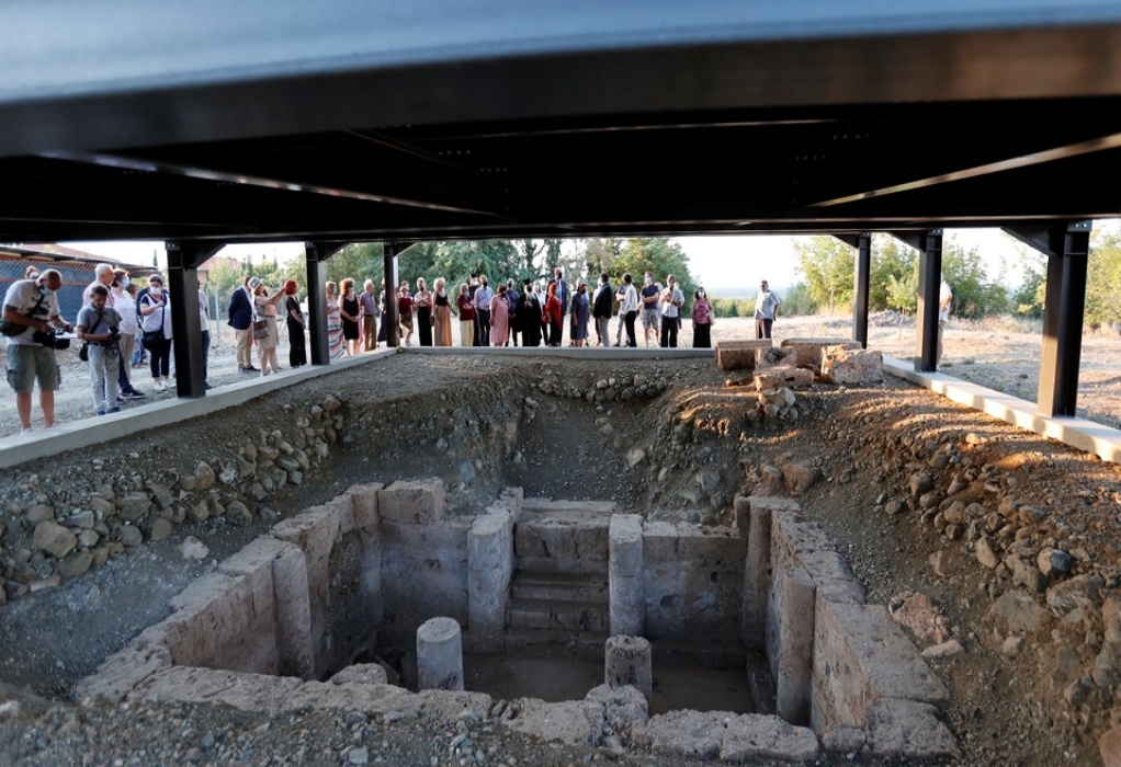 Εγκαινιάστηκε το αρχαιολογικό πάρκο της Νεκρόπολης των Αιγών 