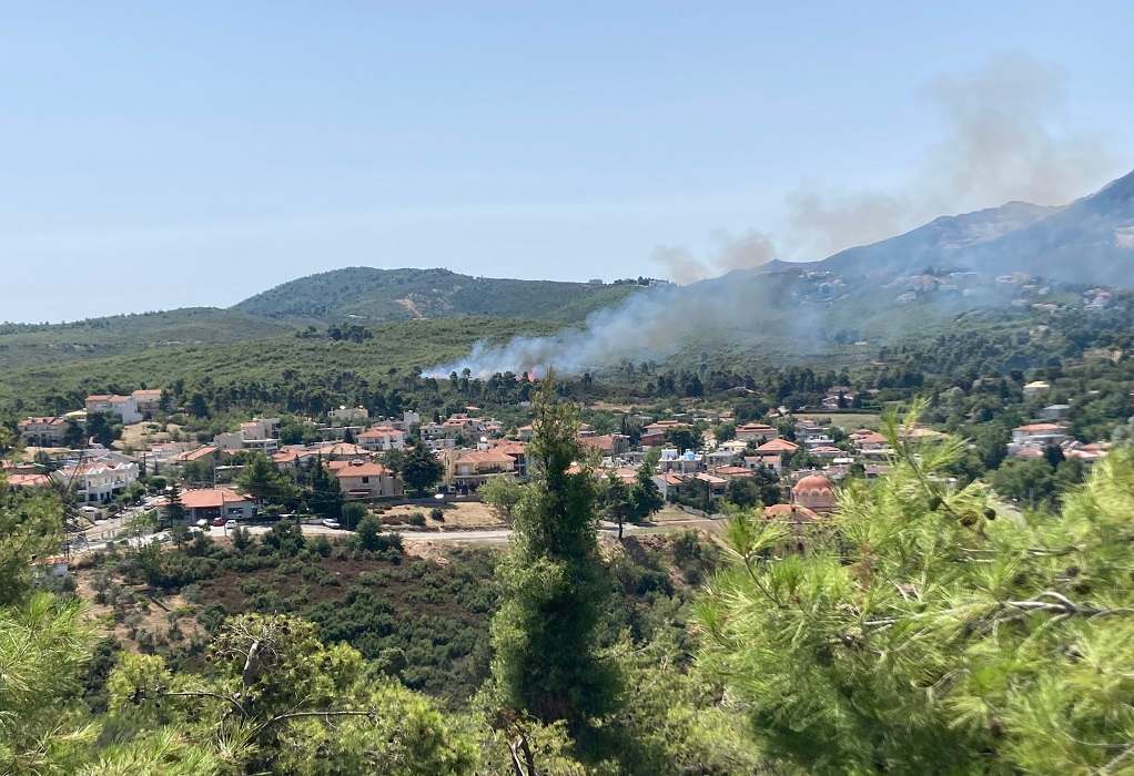 Αττική: Φωτιά στη Σταμάτα – Εκκενώνεται οικισμός – Μήνυμα από το 112