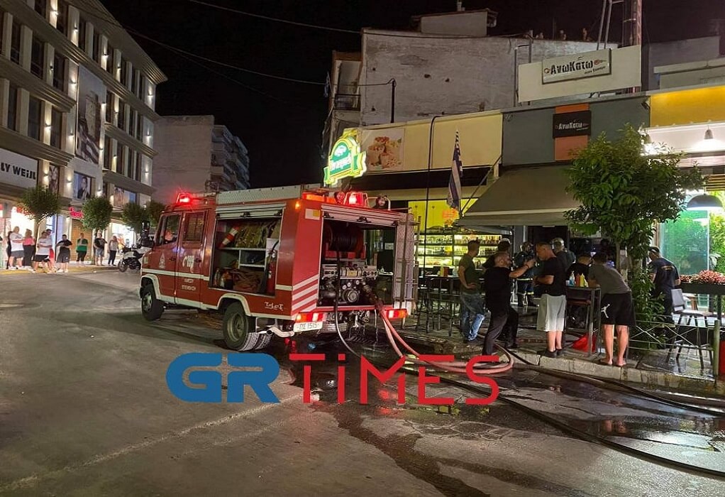 Θεσσαλονίκη: Φωτιά σε ψητοπωλείο στον Εύοσμο (ΦΩΤΟ-VIDEO)