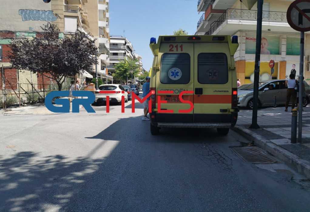 Θεσσαλονίκη: Έπεσε από μπαλκόνι και τραυματίστηκε (ΦΩΤΟ)