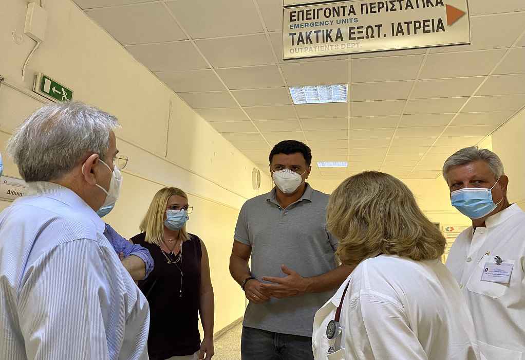 Κικίλιας από Σισμανόγλειο: Στο νοσοκομείο 77 άτομα λόγω φωτιάς και καύσωνα