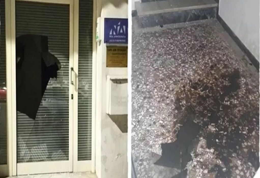 Κέρκυρα: Βανδαλισμοί στα γραφεία της ΝΔ στο κέντρο της πόλης (ΦΩΤΟ)