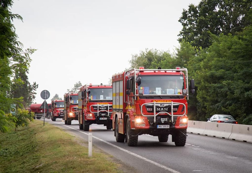 Πυρκαγιές: Εντυπωσιακό κομβόι από την Ρουμανία – “Δεν θα αφήσουμε την Ελλάδα μόνη” (ΦΩΤΟ-VIDEO)